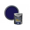 Ronseal 39397 10 Year Weatherproof Wood Paint Royal Blue Satin 750ml
