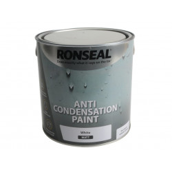 Ronseal 37475 Anti Condensation Paint White Matt 2.5 litre