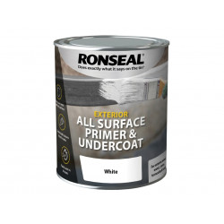 Ronseal 37559 All Surface Primer & Undercoat Exterior White 750ml