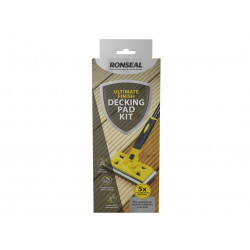 Ronseal 39128 Ultimate Finish Decking Pad Kit