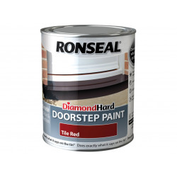 Ronseal 35404 Diamond Hard Doorstep Paint Tile Red 750ml