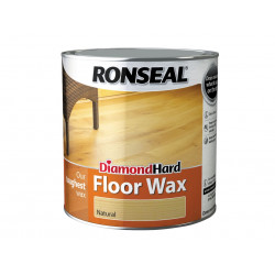 Ronseal 34960 Diamond Hard Floor Wax Natural 2.5 litre