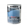 Ronseal 36111 Diamond Hard Garage Floor Paint Steel Blue 5 litre