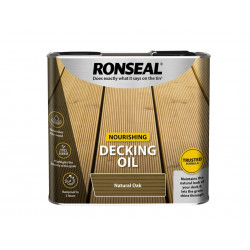 Ronseal 34773 Decking Oil Natural Oak 2.5 litre