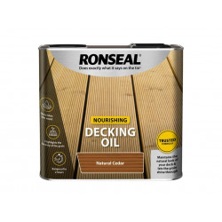 Ronseal 34771 Decking Oil Natural Cedar 2.5 litre