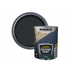 Ronseal 39144 Ultimate Protection Decking Paint Charcoal 5 litre