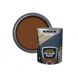 Ronseal 39146 Ultimate Protection Decking Paint Chestnut 5 litre