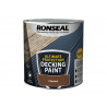 Ronseal 39145 Ultimate Protection Decking Paint Chestnut 2.5 litre
