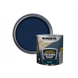Ronseal 39147 Ultimate Protection Decking Paint Deep Blue 2.5 litre