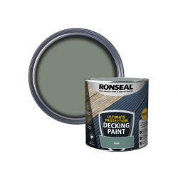 Ronseal 39162 Ultimate Protection Decking Paint Willow 2.5 litre