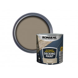Ronseal 39164 Ultimate Protection Decking Paint Warm Stone 2.5 litre
