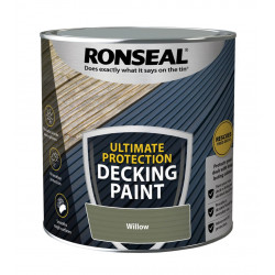 Ronseal 39162 Ultimate Protection Decking Paint Willow 2.5 litre