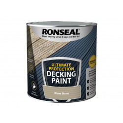 Ronseal 39164 Ultimate Protection Decking Paint Warm Stone 2.5 litre