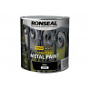 Ronseal 39212 Direct to Metal Paint Black Gloss 2.5 litre