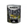 Ronseal 39197 Direct to Metal Paint Black Matt 750ml