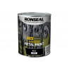 Ronseal 39196 Direct to Metal Paint Black Satin 750ml