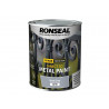 Ronseal 39205 Direct to Metal Paint Steel Grey Satin 750ml