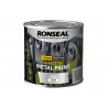 Ronseal 39404 Direct to Metal Paint Silver Satin 250ml