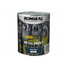 Ronseal 39207 Direct to Metal Paint Storm Grey Gloss 750ml