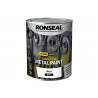 Ronseal 39201 Direct to Metal Paint White Matt 750ml