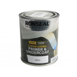 Ronseal 36466 Superflexible Primer & Undercoat White 750ml