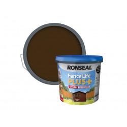 Ronseal 37621 Fence Life Plus+ Country Oak 5 litre