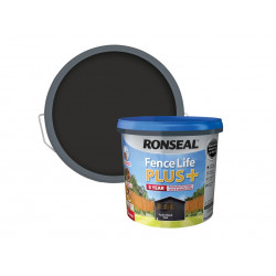 Ronseal 37630 Fence Life Plus+ Tudor Black Oak 5 litre