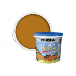 Ronseal 37631 Fence Life Plus+ Harvest Gold 5 litre