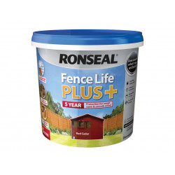 Ronseal 37624 Fence Life Plus+ Red Cedar 5 litre