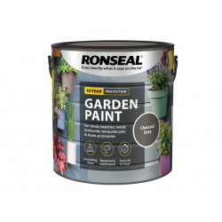 Ronseal 38509 Garden Paint Charcoal Grey 2.5 litre