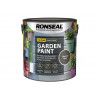 Ronseal 38509 Garden Paint Charcoal Grey 2.5 litre