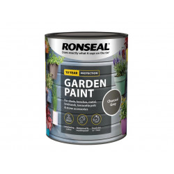 Ronseal 38263 Garden Paint Charcoal Grey 750ml