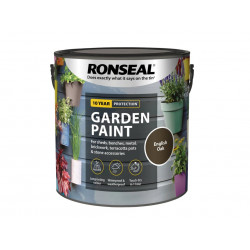 Ronseal 37429 Garden Paint English Oak 2.5 litre