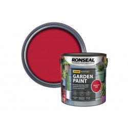 Ronseal 39445 Garden Paint Moroccan Red 2.5 litre