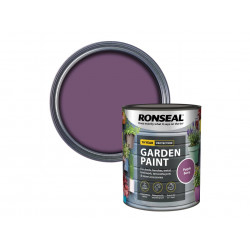 Ronseal 37401 Garden Paint Purple Berry 750ml