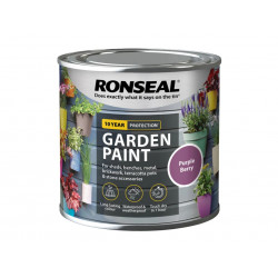 Ronseal 37377 Garden Paint Purple Berry 250ml