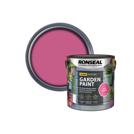 Ronseal 38513 Garden Paint Pink Jasmine 2.5 litre