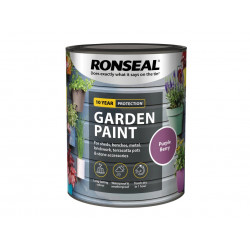Ronseal 37401 Garden Paint Purple Berry 750ml