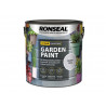 Ronseal 39444 Garden Paint Pewter Grey 2.5 litre