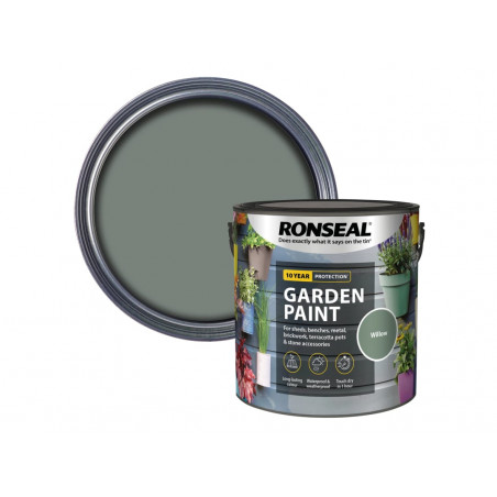 Ronseal 37420 Garden Paint Willow 2.5 litre