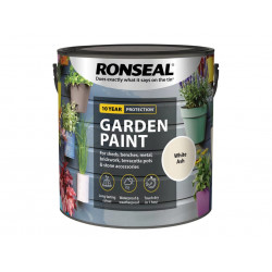 Ronseal 37426 Garden Paint White Ash 2.5 litre