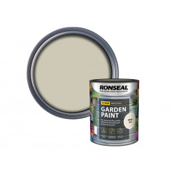 Ronseal 37402 Garden Paint White Ash 750ml