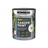 Ronseal 37402 Garden Paint White Ash 750ml