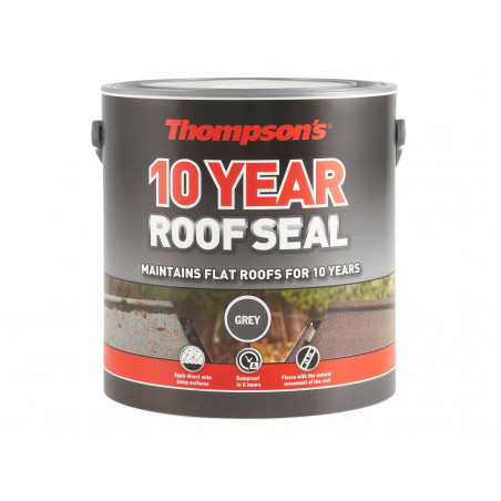 Ronseal 30145 Thompson's 10 Year Roof Seal Grey 2.5 litre