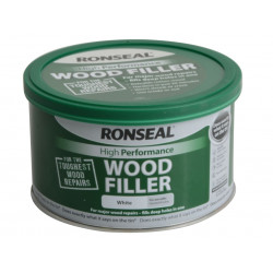 Ronseal 35303 High-Performance Wood Filler White 275g