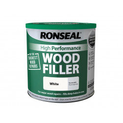 Ronseal 38239 High-Performance Wood Filler White 3.7kg