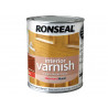 Ronseal 36842 Interior Varnish Quick Dry Gloss Medium Oak 250ml