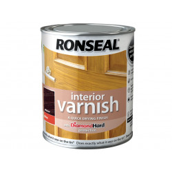 Ronseal 36847 Interior Varnish Quick Dry Gloss Walnut 250ml