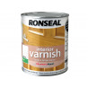 Ronseal 36866 Interior Varnish Quick Dry Matt White Ash 750ml