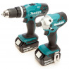Makita DLX2336S LXT 18V Combi Drill & Impact Driver Twin Pack (2 × 3.0Ah Batteries)